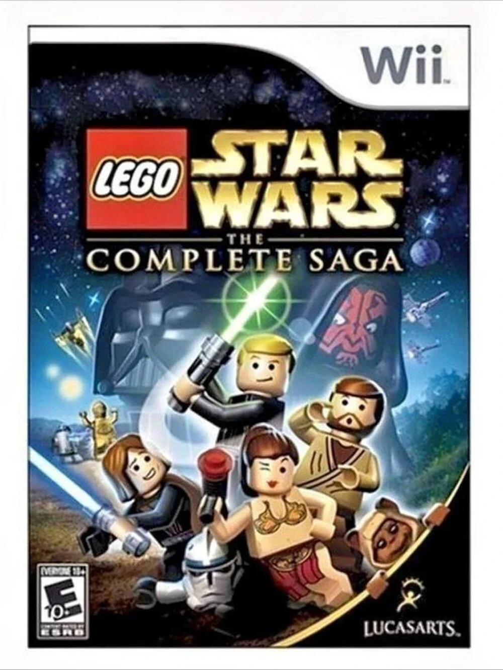 LEGO Star Wars The Complete Saga Wii Lego Star Wars Wii Game Nintendo Like New